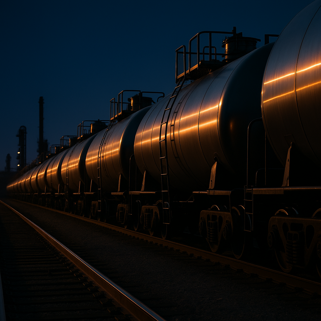Rail — chemical tank car